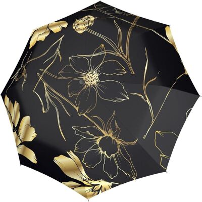 Doppler, Damen, Regenschirm, Fiber Flex Stockschirm 87 cm, Schwarz Doppler, Damen, Regenschirm, Fiber Flex Stockschirm 87 cm, Schwarz