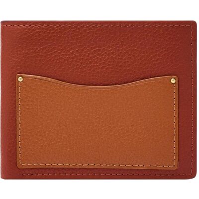 Fossil Unisex, Portemonnaie, Anderson Large Coin Pocket Bifold, Orange Fossil Unisex, Portemonnaie, Anderson Large Coin Pocket Bifold, Orange