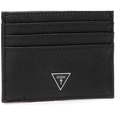 Guess Herren, Portemonnaie, Certosa Card Case, Schwarz Guess Herren, Portemonnaie, Certosa Card Case, Schwarz