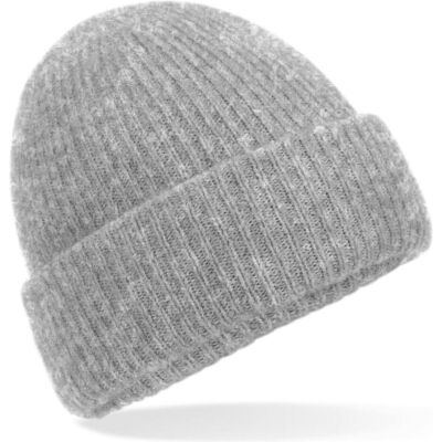 Beechfield, Unisex, Mütze, Cosy Ribbed Beanie, Grau, (One Size) Beechfield, Unisex, Mütze, Cosy Ribbed Beanie, Grau, (One Size)