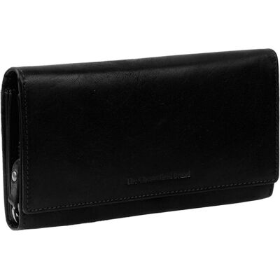 The Chesterfield Brand, Damen, Portemonnaie, Antique Buff Geldbörse RFID Schutz Leder 18 cm, Schwarz The Chesterfield Brand, Damen, Portemonnaie, Antique Buff Geldbörse RFID Schutz Leder 18 cm, Schwarz