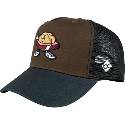 Bavarian Caps, Unisex, Cap, Mr. Leberkas Curved, Braun, (One Size) Bavarian Caps, Unisex, Cap, Mr. Leberkas Curved, Braun, (One Size)
