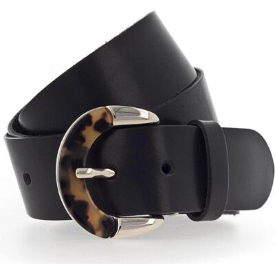 B.Belt, Damen, Gürtel, Carmen Gürtel Leder, Schwarz B.Belt, Damen, Gürtel, Carmen Gürtel Leder, Schwarz