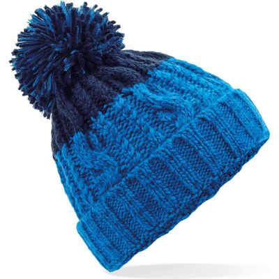Beechfield, Unisex, Mütze, Apres Beanie, Mehrfarbig, Blau, (One Size) Beechfield, Unisex, Mütze, Apres Beanie, Mehrfarbig, Blau, (One Size)