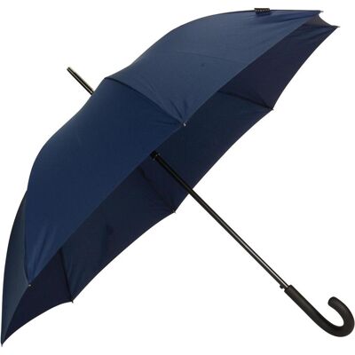 Bugatti Unisex, Regenschirm, Buddy long Stockschirm 92 cm, Blau Bugatti Unisex, Regenschirm, Buddy long Stockschirm 92 cm, Blau