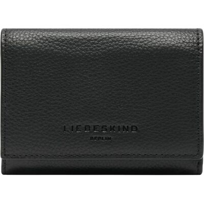 Liebeskind Berlin, Damen, Portemonnaie, Hilla Small Pebble Louisa Wallet, Schwarz Liebeskind Berlin, Damen, Portemonnaie, Hilla Small Pebble Louisa Wallet, Schwarz