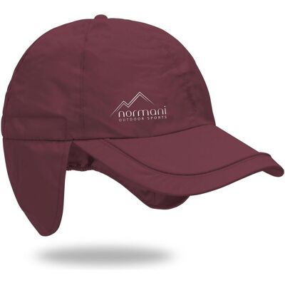 Normani, Unisex, Hut, Wasserdichte Regenmütze mit Ohrenschutz Northproof - 1207, Rot, (55, 56, 57, 58, 59, 60, 61, 62, 63) Normani, Unisex, Hut, Wasserdichte Regenmütze mit Ohrenschutz Northproof - 1207, Rot, (55, 56, 57, 58, 59, 60, 61, 62, 63)