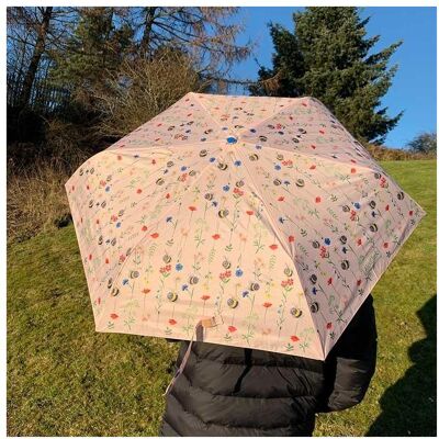 Teka, Regenschirm, Bienen und Blumen Regenschirm, Mehrfarbig Teka, Regenschirm, Bienen und Blumen Regenschirm, Mehrfarbig