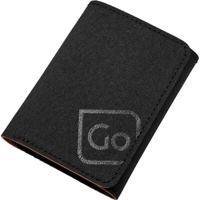 Go Travel, Unisex, Portemonnaie, Geldbörse RFID Schutz 8 cm, Schwarz Go Travel, Unisex, Portemonnaie, Geldbörse RFID Schutz 8 cm, Schwarz
