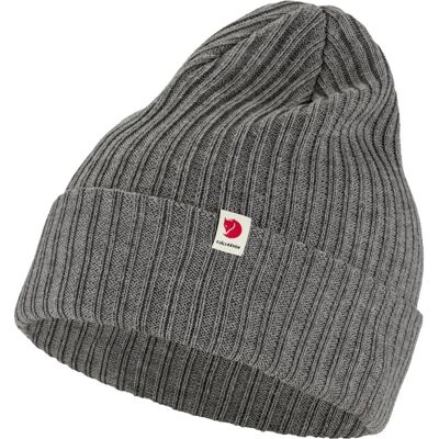 Fjällräven, Unisex, Mütze, Rib Hat, Grau, (One Size) Fjällräven, Unisex, Mütze, Rib Hat, Grau, (One Size)