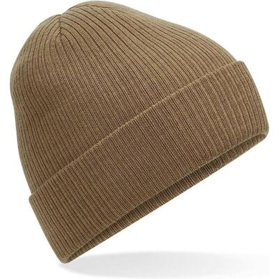Beechfield, Herren, Mütze, Polylana Ribbed Beanie, Braun, (One Size) Beechfield, Herren, Mütze, Polylana Ribbed Beanie, Braun, (One Size)