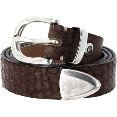 B.Belt, Damen, Gürtel, Seanna Ledergürtel, Braun B.Belt, Damen, Gürtel, Seanna Ledergürtel, Braun