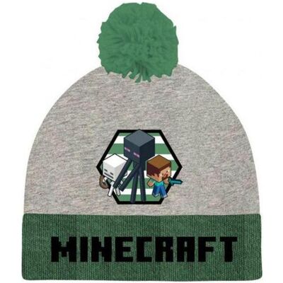 GED, Jungen, Mütze, Minecraft Kinderhut 52 cm, Grün, Mehrfarbig, Grau GED, Jungen, Mütze, Minecraft Kinderhut 52 cm, Grün, Mehrfarbig, Grau