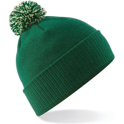 Outdoor Spirit, Damen, Mütze, Damenmütze mit Bommel, Grün, (One Size) Outdoor Spirit, Damen, Mütze, Damenmütze mit Bommel, Grün, (One Size)