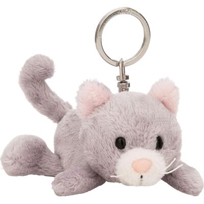 NICI, Unisex, Schlüsselanhänger, Schlüsselanhänger Liegende Katze grau GREEN, Grau NICI, Unisex, Schlüsselanhänger, Schlüsselanhänger Liegende Katze grau GREEN, Grau