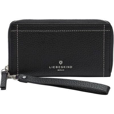Liebeskind Berlin, Damen, Portemonnaie, Geri Vivian Zip Around Wallet, Schwarz Liebeskind Berlin, Damen, Portemonnaie, Geri Vivian Zip Around Wallet, Schwarz