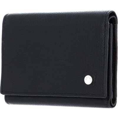 Abro, Damen, Portemonnaie, Leather Dalia Flap Wallet, Schwarz Abro, Damen, Portemonnaie, Leather Dalia Flap Wallet, Schwarz