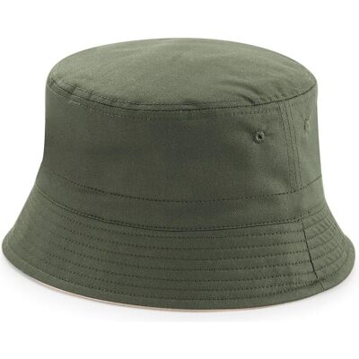 Beechfield, Unisex, Hut, Reversible Bucket Hat, Grün, Mehrfarbig Beechfield, Unisex, Hut, Reversible Bucket Hat, Grün, Mehrfarbig