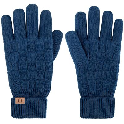 Normani, Unisex, Handschuhe, Merino Handschuhe mit Design passend zum Yuma Set - 9619, Blau, (One Size) Normani, Unisex, Handschuhe, Merino Handschuhe mit Design passend zum Yuma Set - 9619, Blau, (One Size)