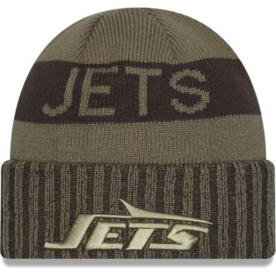 New Era, Herren, Mütze, Wintermütze - Salute To Service New York Jets, Grün, (One Size) New Era, Herren, Mütze, Wintermütze - Salute To Service New York Jets, Grün, (One Size)