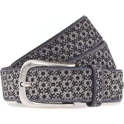 B.Belt, Damen, Gürtel, Tessa Gold Ledergürtel, Silber, Mehrfarbig, Schwarz B.Belt, Damen, Gürtel, Tessa Gold Ledergürtel, Silber, Mehrfarbig, Schwarz