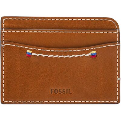 Fossil Unisex, Portemonnaie, Tremont Card Case, Braun Fossil Unisex, Portemonnaie, Tremont Card Case, Braun