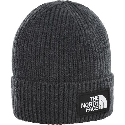 North Face, Unisex, Mütze, Logo Box Cuffed Mütze, Grau, (One Size) North Face, Unisex, Mütze, Logo Box Cuffed Mütze, Grau, (One Size)