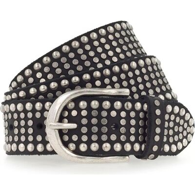 B.Belt, Damen, Gürtel, Riva Colour Leather Belt, Schwarz, (110) B.Belt, Damen, Gürtel, Riva Colour Leather Belt, Schwarz, (110)