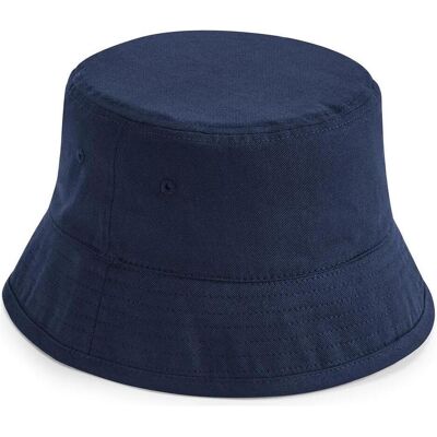 Beechfield, Unisex, Hut, Organic Cotton Bucket Hat, Blau Beechfield, Unisex, Hut, Organic Cotton Bucket Hat, Blau