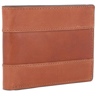 Fossil Herren, Portemonnaie, Everett Geldbörse Leder 11 cm, Braun Fossil Herren, Portemonnaie, Everett Geldbörse Leder 11 cm, Braun