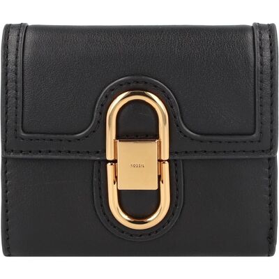 Fossil Damen, Portemonnaie, Avondale Geldbörse Leder 10.5 cm, Schwarz Fossil Damen, Portemonnaie, Avondale Geldbörse Leder 10.5 cm, Schwarz