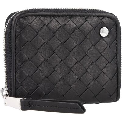 Abro, Unisex, Portemonnaie, Piuma Geldbörse Leder 10.5 cm, Schwarz Abro, Unisex, Portemonnaie, Piuma Geldbörse Leder 10.5 cm, Schwarz
