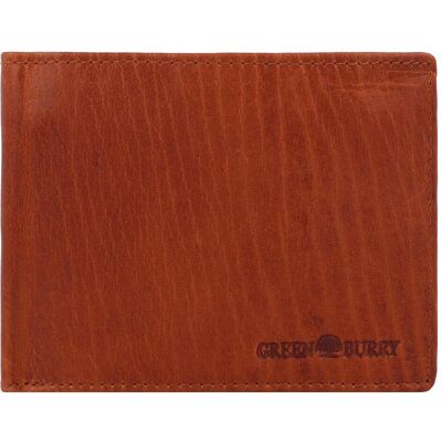Greenburry, Herren, Portemonnaie, House of Norway Geldbörse RFID Schutz Leder 13 cm, Braun Greenburry, Herren, Portemonnaie, House of Norway Geldbörse RFID Schutz Leder 13 cm, Braun