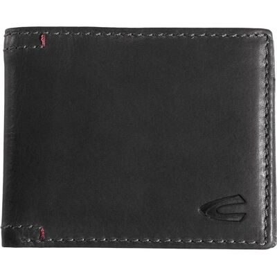 Camel Active, Herren, Portemonnaie, Salamanca Geldbörse Leder 11 cm, Schwarz Camel Active, Herren, Portemonnaie, Salamanca Geldbörse Leder 11 cm, Schwarz