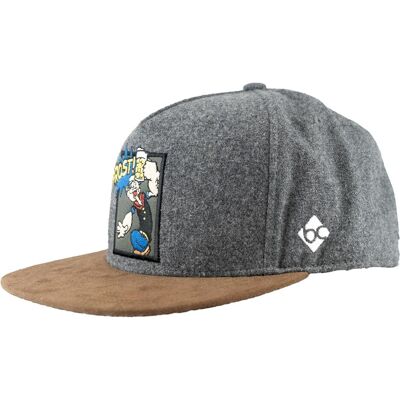 Bavarian Caps, Unisex, Cap, Popeye, Grau, (One Size) Bavarian Caps, Unisex, Cap, Popeye, Grau, (One Size)