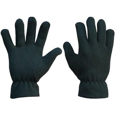 RAW, Handschuhe, Schwarze Fleece -Handschuhe Grösse 8, Schwarz, (8) RAW, Handschuhe, Schwarze Fleece -Handschuhe Grösse 8, Schwarz, (8)