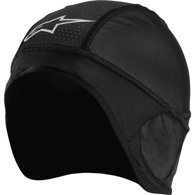 Alpinestars, Herren, Sturmhaube + Halsschlauch, Beanie A-Stars Skull Cap Black, Mehrfarbig, Schwarz, One Size Alpinestars, Herren, Sturmhaube + Halsschlauch, Beanie A-Stars Skull Cap Black, Mehrfarbig, Schwarz, One Size