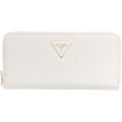 Guess Damen, Portemonnaie, Laurel II Large Zip Around Wallet, Beige Guess Damen, Portemonnaie, Laurel II Large Zip Around Wallet, Beige