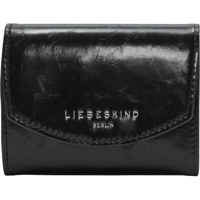 Liebeskind Berlin, Damen, Portemonnaie, Alessa 3 Paper Louisa Touch Crinkle, Schwarz Liebeskind Berlin, Damen, Portemonnaie, Alessa 3 Paper Louisa Touch Crinkle, Schwarz