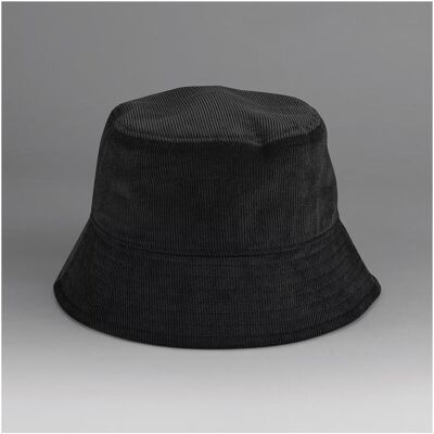 Beechfield, Unisex, Hut, Bob aus Samt, Schwarz Beechfield, Unisex, Hut, Bob aus Samt, Schwarz