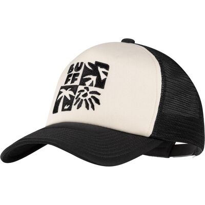Buff, Unisex, Cap, Jr. Trucker Cap Pampani Black, Mehrfarbig, (One Size) Buff, Unisex, Cap, Jr. Trucker Cap Pampani Black, Mehrfarbig, (One Size)