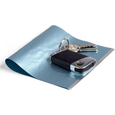 Surflogic, Schlüsselanhänger, Aluminum Bag For Smart Car Key Storage, Silber Surflogic, Schlüsselanhänger, Aluminum Bag For Smart Car Key Storage, Silber