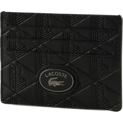 Lacoste, Herren, Portemonnaie, Nomogramme Cc Holder, Schwarz Lacoste, Herren, Portemonnaie, Nomogramme Cc Holder, Schwarz