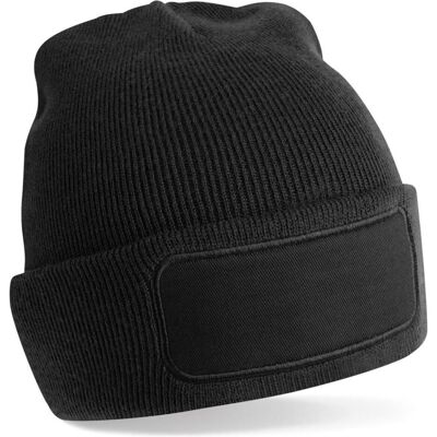Beechfield, Unisex, Mütze, Recycled Original Patch Beanie, Schwarz, (One Size) Beechfield, Unisex, Mütze, Recycled Original Patch Beanie, Schwarz, (One Size)