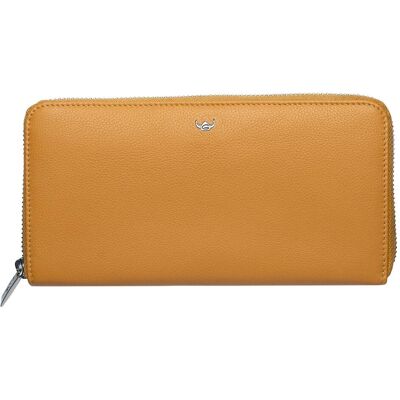 Golden Head, Damen, Portemonnaie, Madrid Geldbörse RFID Schutz Leder 20 cm, Gelb Golden Head, Damen, Portemonnaie, Madrid Geldbörse RFID Schutz Leder 20 cm, Gelb