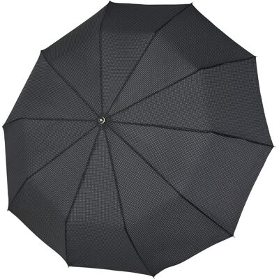 Doppler, Herren, Regenschirm, RS.Hr.MAGIC Fiber Mini Strong gem. stars black/grey, 56/10, Schwarz Doppler, Herren, Regenschirm, RS.Hr.MAGIC Fiber Mini Strong gem. stars black/grey, 56/10, Schwarz