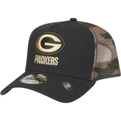 New Era, Herren, Cap, Snapback Trucker Cap - Green Bay Packers wood camo, Grün, (One Size) New Era, Herren, Cap, Snapback Trucker Cap - Green Bay Packers wood camo, Grün, (One Size)