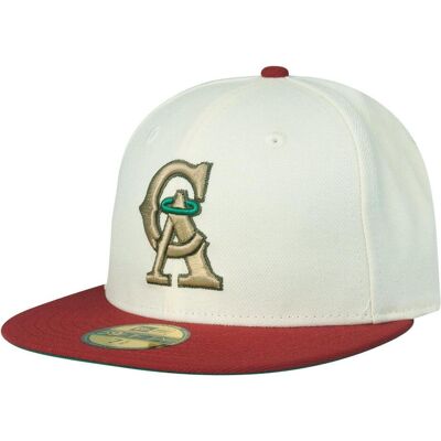 New Era, Herren, Cap, 59Fifty Cap - MLB California Angels 35th - 7 1/2, Beige New Era, Herren, Cap, 59Fifty Cap - MLB California Angels 35th - 7 1/2, Beige