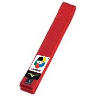 Mizuno Herren, Gürtel, wkf RB, Rot Mizuno Herren, Gürtel, wkf RB, Rot