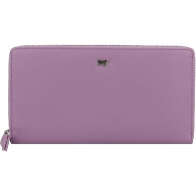 Braun Büffel, Damen, Portemonnaie, Joy Geldbörse RFID Schutz Leder 19 cm, Violett Braun Büffel, Damen, Portemonnaie, Joy Geldbörse RFID Schutz Leder 19 cm, Violett